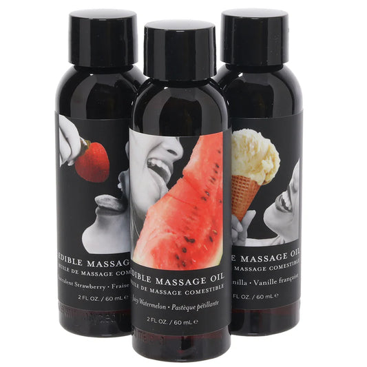 Amour Luxe – Kissable Trio Flavored Massage Oil Set