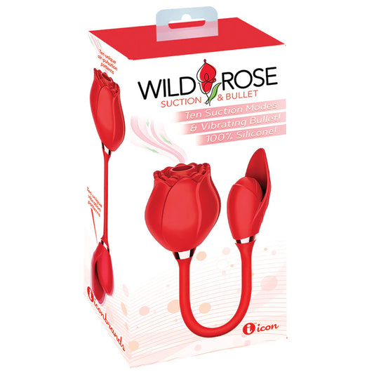Amour Luxe – Wild Rose Dual Vibrator